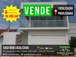 Venda Casa Bem Localizada Orlândia-SP