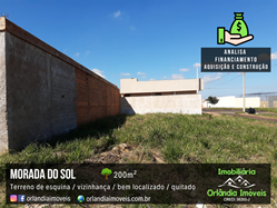 Venda Terreno No Morada Do Sol Orlândia-SP