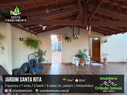 Venda Casa No Jardim Santa Rita Orlândia-SP
