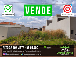 Venda Terreno No Alto Da Boa Vista Orlândia-SP