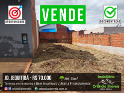Venda Terreno No Jardim Jequitibá Orlândia-SP