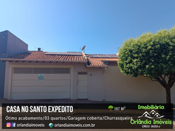 Venda Casa No Jardim Santo Expedito Orlândia-SP