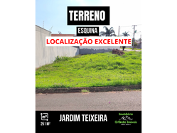Venda Terreno No Jardim Teixeira Orlândia-SP